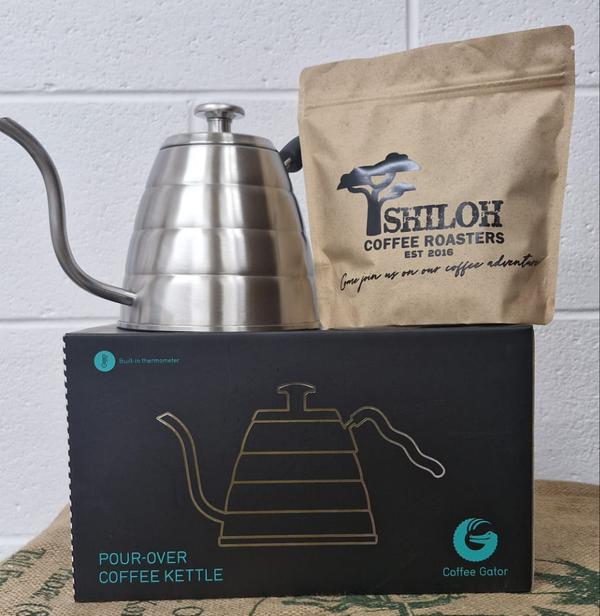 Coffee Gator - Pour over gooseneck kettle - Shiloh Coffee Roasters