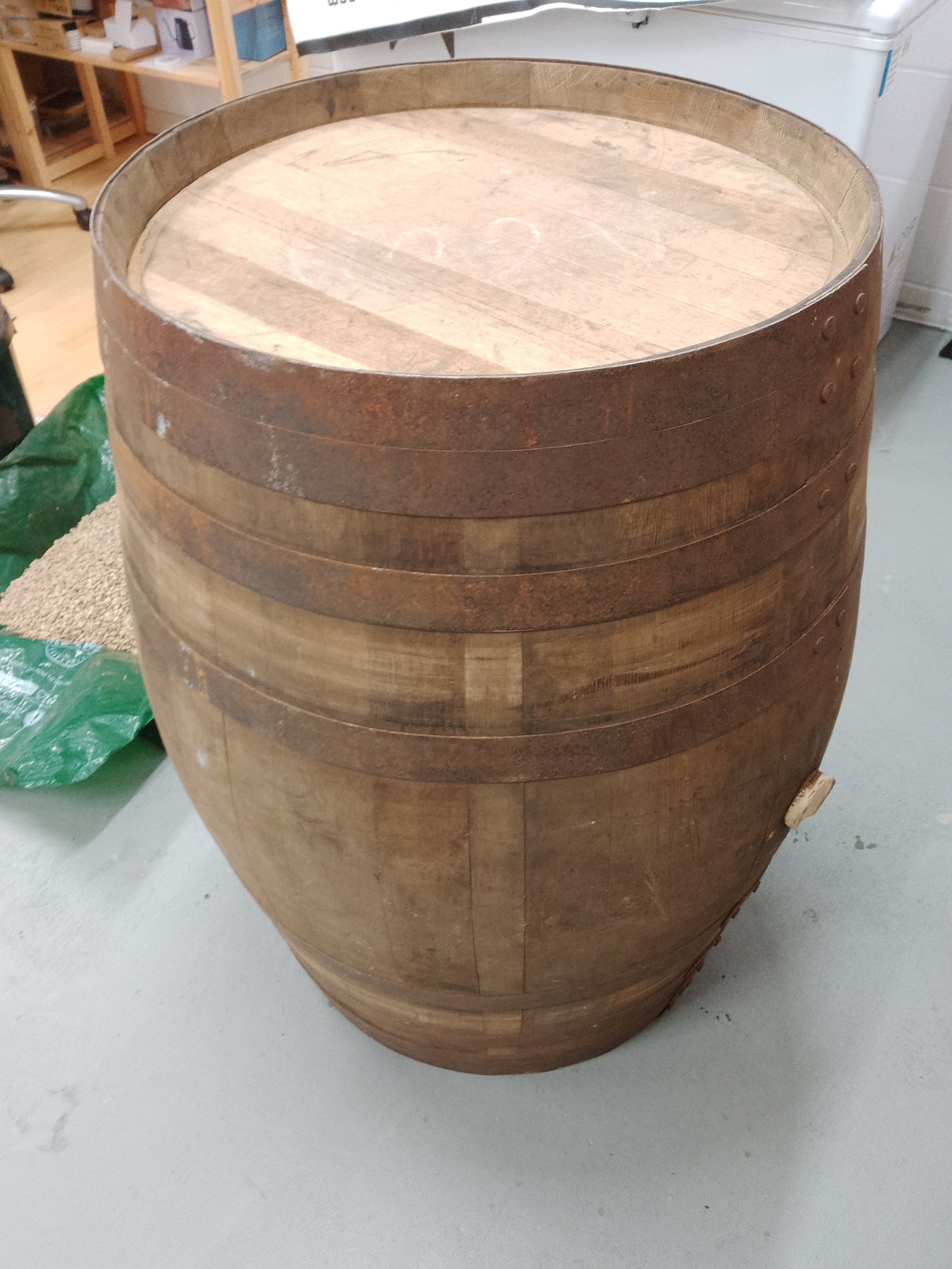 Twelve-month aged whisky coffee