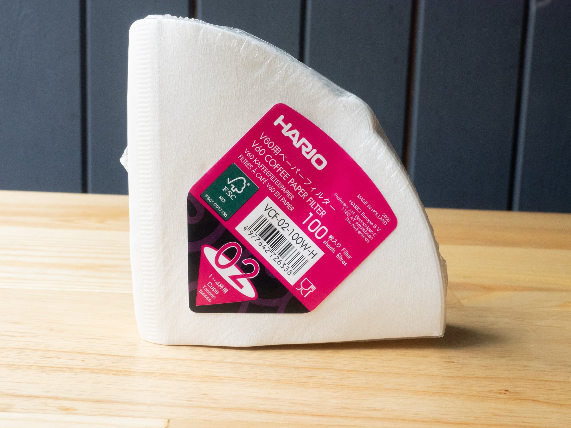 Hario V60 white Paper Filters - size 02